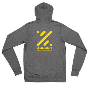 Zolder Unisex zip hoodie